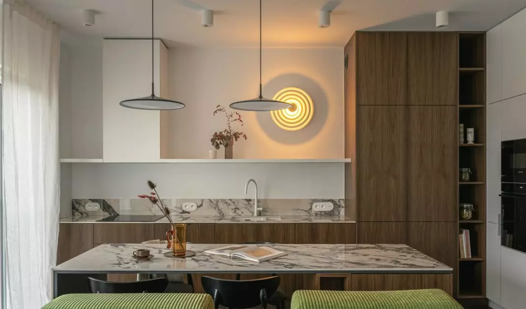 Kitchen designed by Kontraforma studio