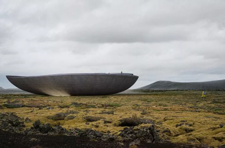 Iceland Volcano Museum project by Polish architects