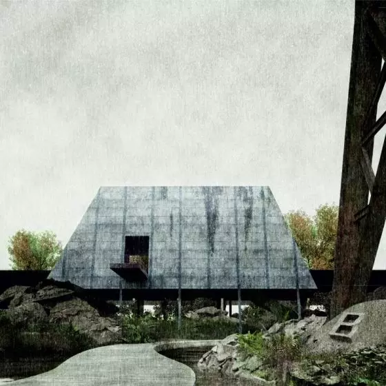 Nagroda Główna (ex aequo), „Hortus conclusus — obserwatorium nowohuckiego kombinatu i muzeum pracowników huty”