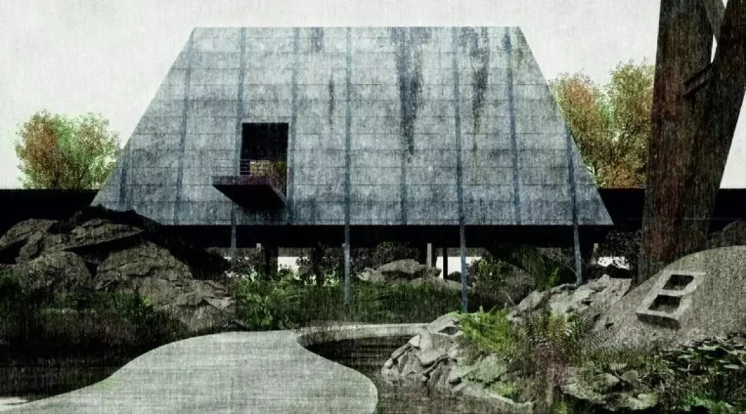 Nagroda Główna (ex aequo), „Hortus conclusus — obserwatorium nowohuckiego kombinatu i muzeum pracowników huty”
