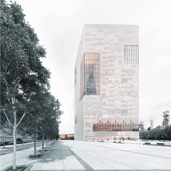 Nagroda Główna (ex aequo), „Pokłady Pamięci - KWK Centrum XXI. Projekt koncepcyjny budynku wielofunkcyjnego w Bytomiu”