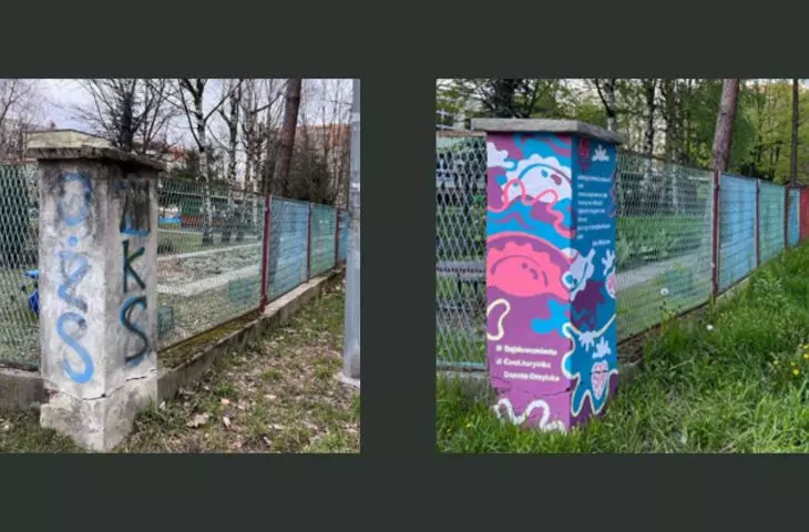 Poezją w bazgroła! W taki sposób walczą o lepszą przestrzeń