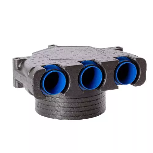 Thermally and acoustically insulated FLX-PLO-EPP plenum boxes