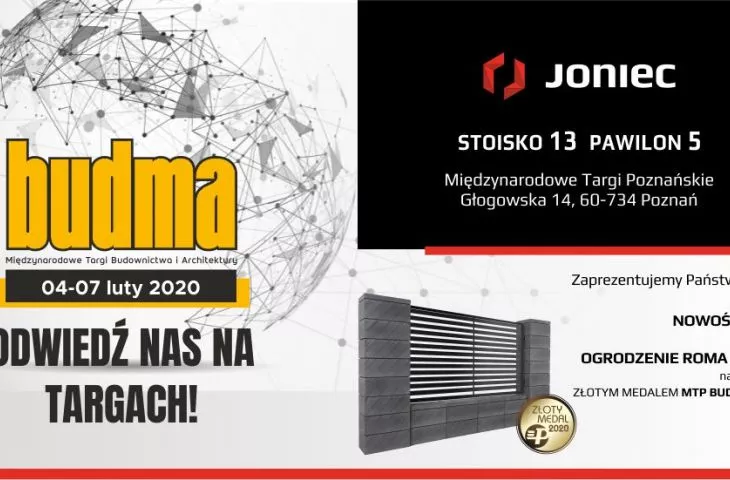 Firma JONIEC® na targach BUDMA 2020