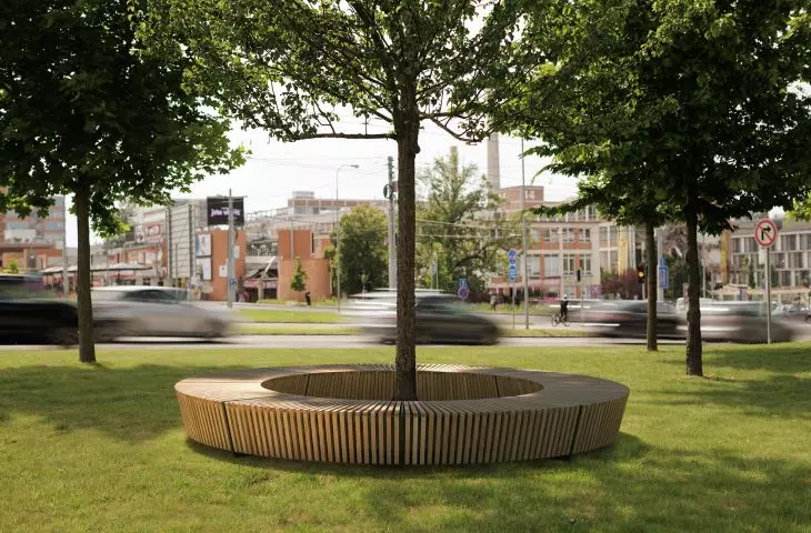Egoe designer and durable urban furniture