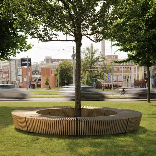 Egoe designer and durable urban furniture
