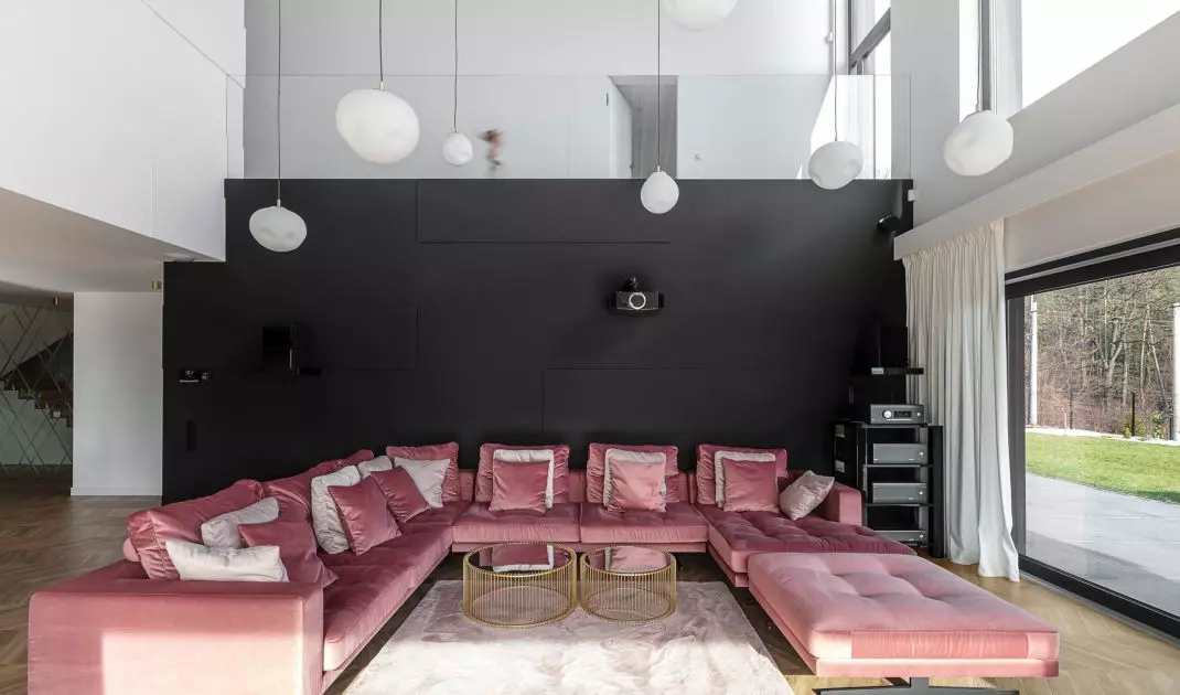 Professionally soundproofed single-family home