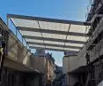 Zadaszenie nad pasażem przy Galerii Miejskiej Arsenał na Starym Rynku w Poznaniu