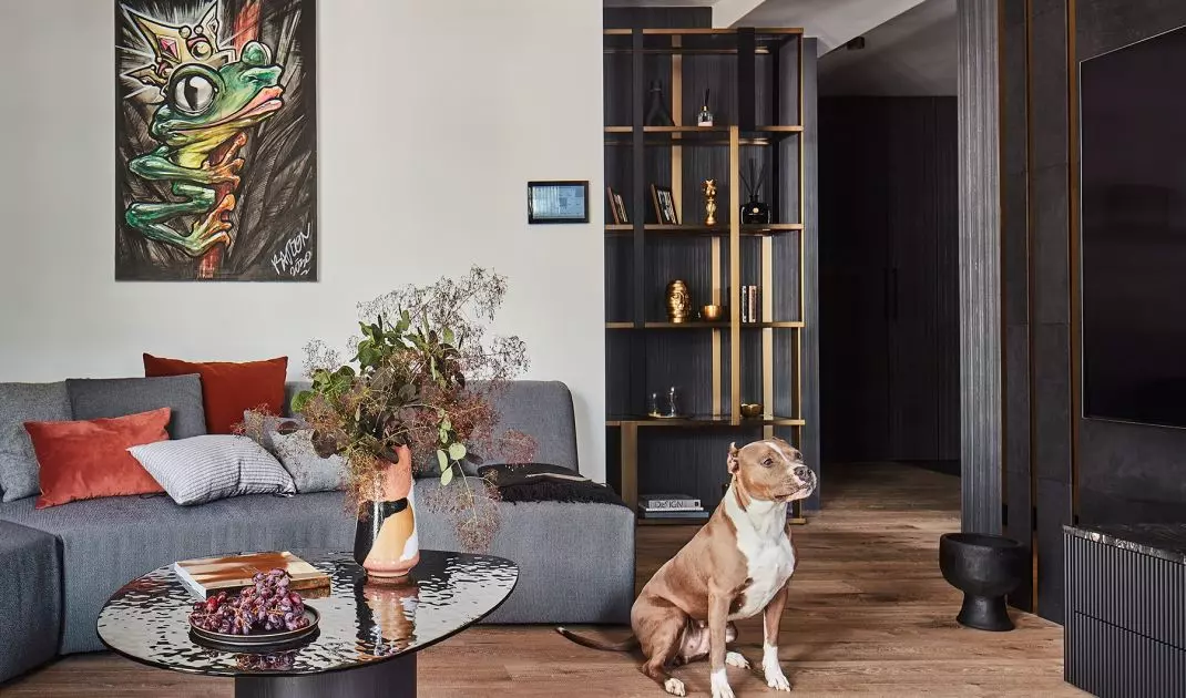 An interior for a Marvel fan