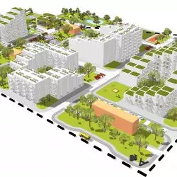 Projekt osiedla powstał na podstawie karcianej gry