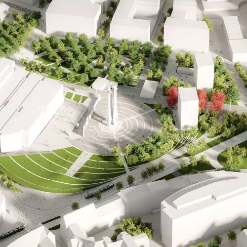 Pracownia APA Wojciechowski Architekci z najlepszą wizją Placu Solidarności w Gdańsku. Wyniki konkursu