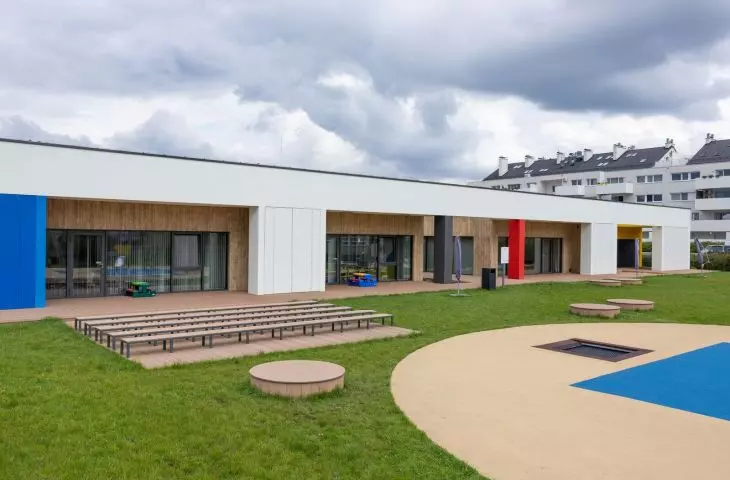 Safety first. Modern kindergartens in Opole with Twinson terraces.