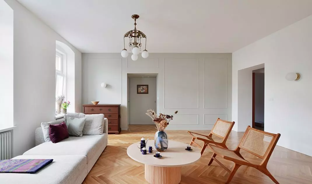 Interior in a Katowice townhouse