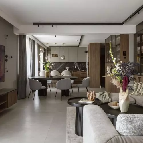 It all started with a stone. We take a look inside an apartment in Zoliborz.