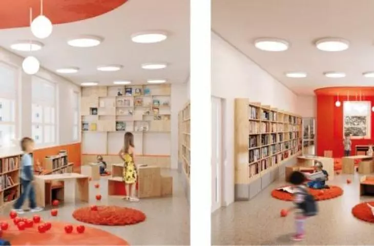 Wyniki konkursu na uniwersalną koncepcję architektoniczną aranżacji wnętrza bibliotecznej strefy dla dzieci