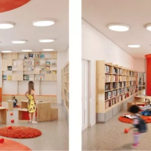 Wyniki konkursu na uniwersalną koncepcję architektoniczną aranżacji wnętrza bibliotecznej strefy dla dzieci