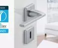 Seria Bergamo, kolor satynowy chrom, Resista® (F41-R)