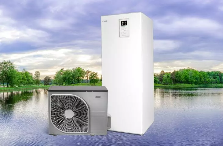 NIBE SPLIT air source heat pump - simple to install and multifunctional!