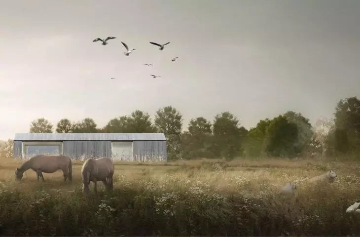 An oasis of calm not just for people. Student project CITTASLOW