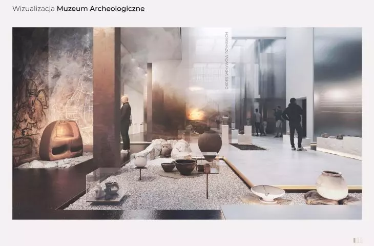II Nagroda, wystawa stała archeologiczna