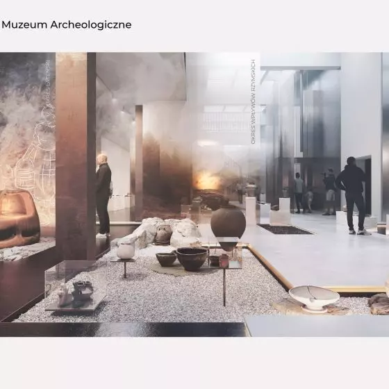 II Nagroda, wystawa stała archeologiczna