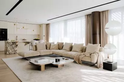 140-metrowy apartament na Powiślu
