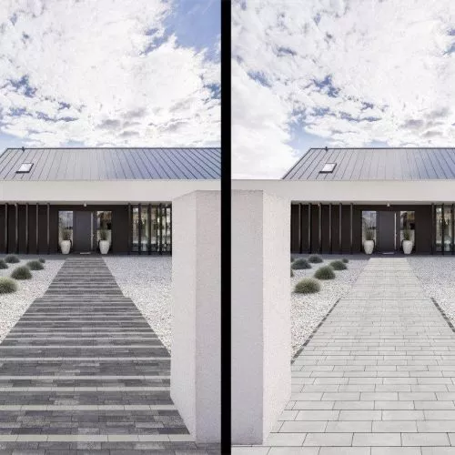 Lamell paving slabs