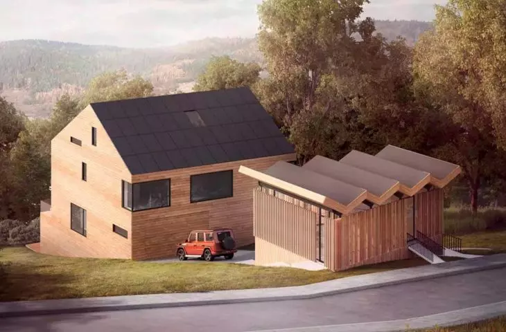 SunRoof 2-in-1: roof integrated with photovoltaic cells
