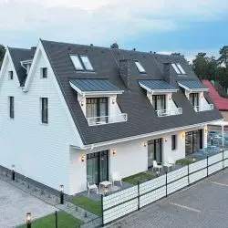 Dachówka Terreal Eminence, Ardoise Irise / Iridescent dark slate, FLAMINGO RESIDENCE Apart Hotel Dziwnów
