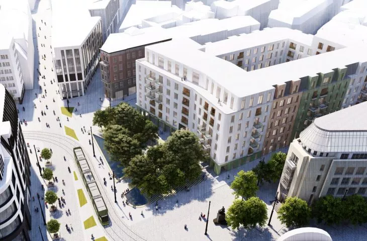 Results of the competition for the design of the Poznań square