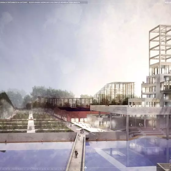 Wyróżnienie (ex aequo) w kategorii Urbanistyka i Planowanie Przestrzenne