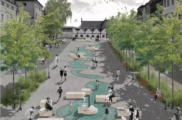 Wyróżnienie (ex aequo) w kategorii Architektura Krajobrazu