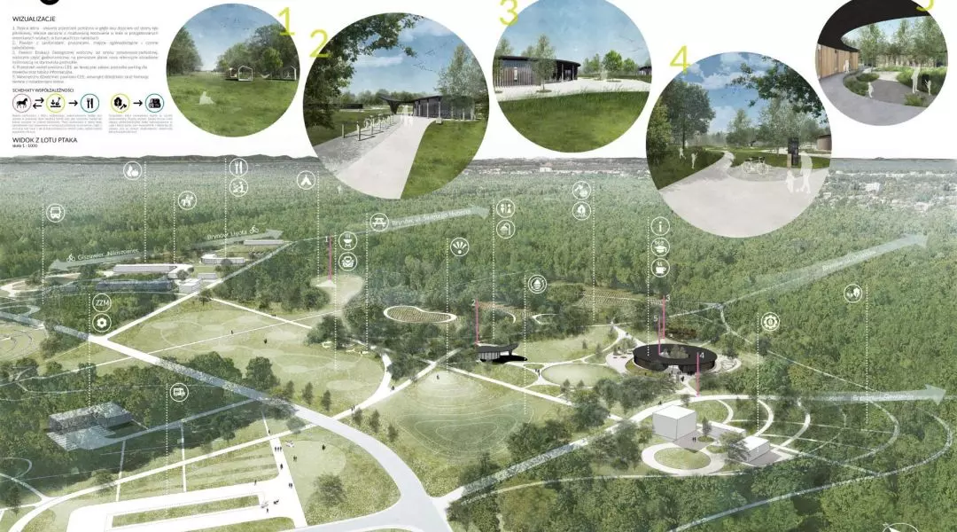 Wyróżnienie (ex aequo) w kategorii Architektura Krajobrazu