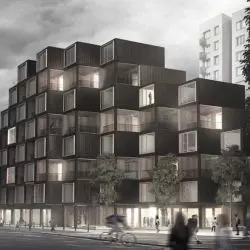 Projekt osiedla mieszkaniowego