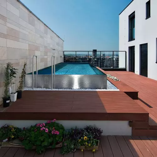 Berndorf stainless steel pools stand for durability, hygiene and timeless design