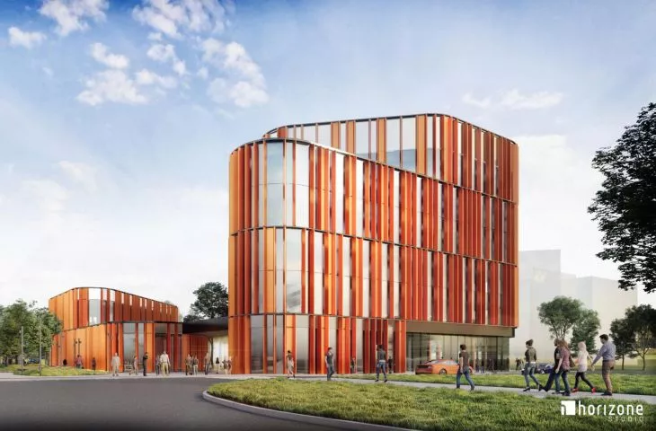 Biurowiec w Brześciu projektu Horizone Studio