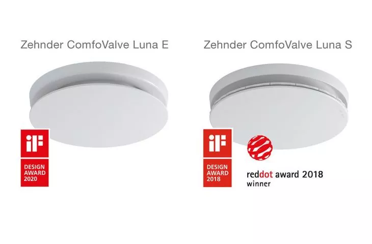 Anemostat wywiewny Zehnder ComfoValve Luna E