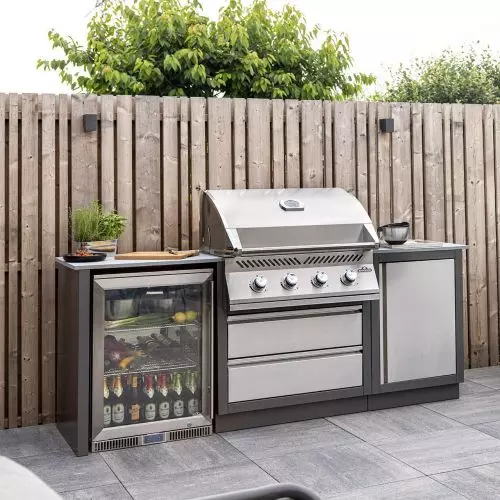Kitchen Outdoor Space with Oasis Grill Napoleon