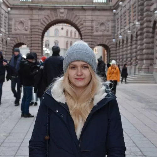 Kinga Zemla on studying in Stockholm