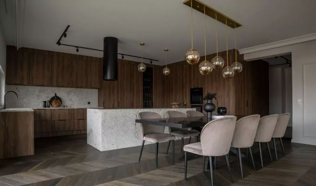 The interior of The Wall Pracownia Architektury's project you liked the most