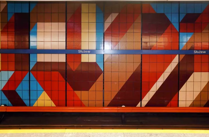 Warsaw's subway is historic. No more destruction of mosaics