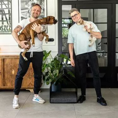 Marcin Ciża (po lewej) i Dawid Gulczyński (po prawej)