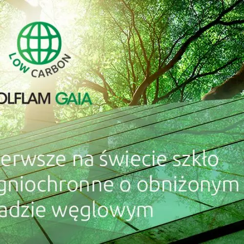 Pierwsze na świecie szkło ogniochronne o obniżonym śladzie węglowym