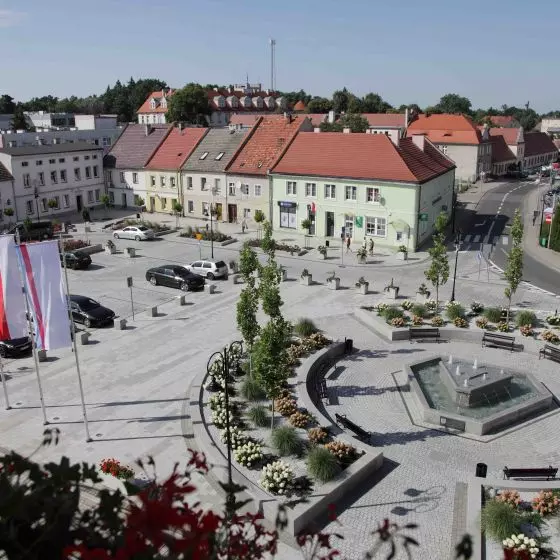 przebudowa nawierzchni Rynku w Korfantowie