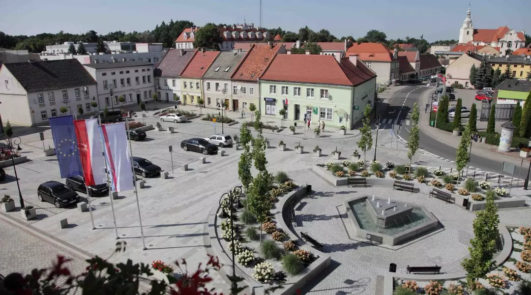 przebudowa nawierzchni Rynku w Korfantowie