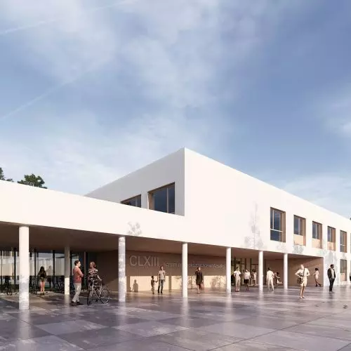 Studio plus3-architects winners of the competition for a high school in Wesola!
