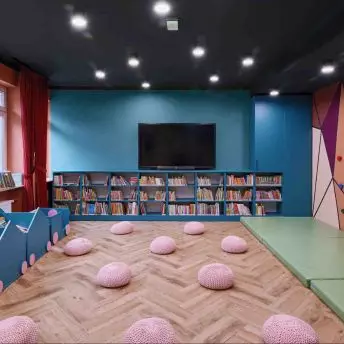 Biblioteka Nowy Horyzont w Kraśniku projektu GK-Atelier miała być czymś więcej niż wypożyczalnią książek