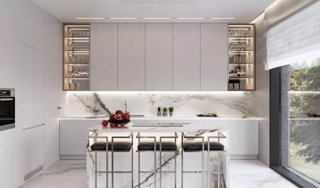 Kitchen designed by Tissu Architecture