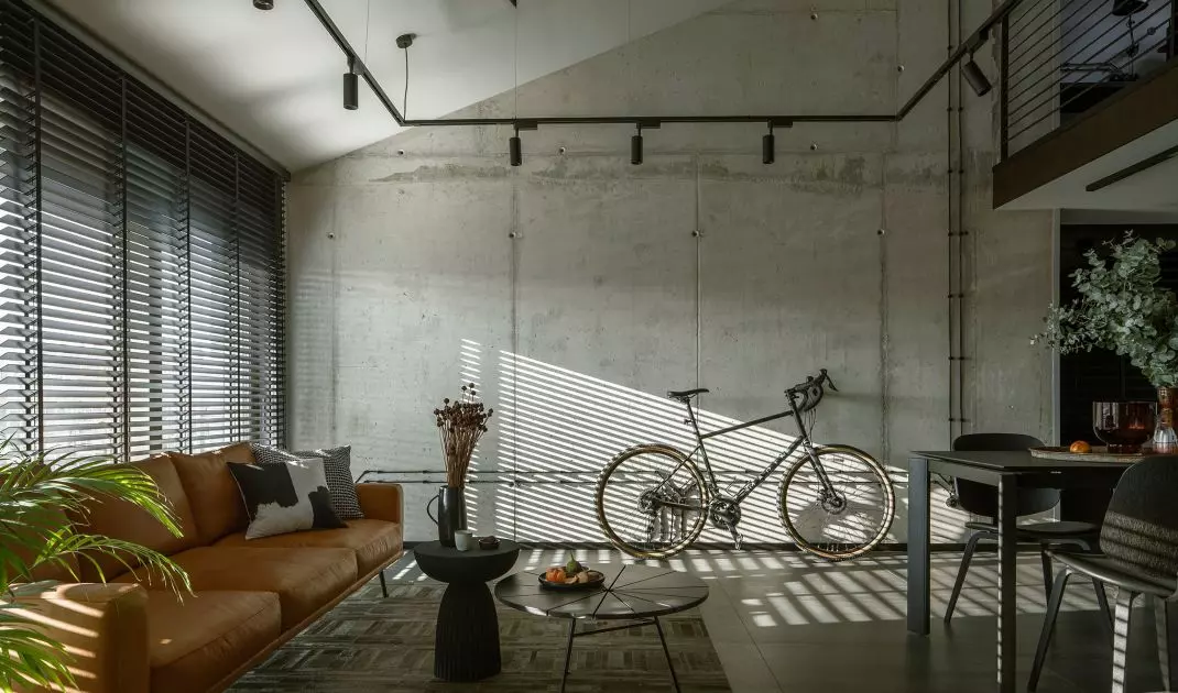 Interior by the Vistula Boulevards in Krakow