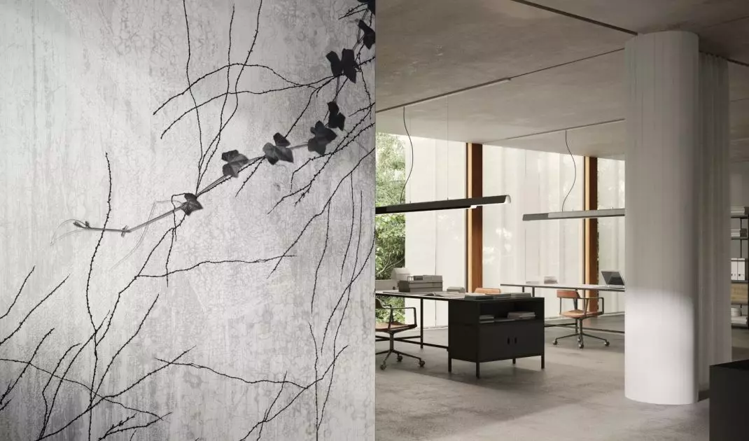 Wall graphics are a great alternative to wallpaper